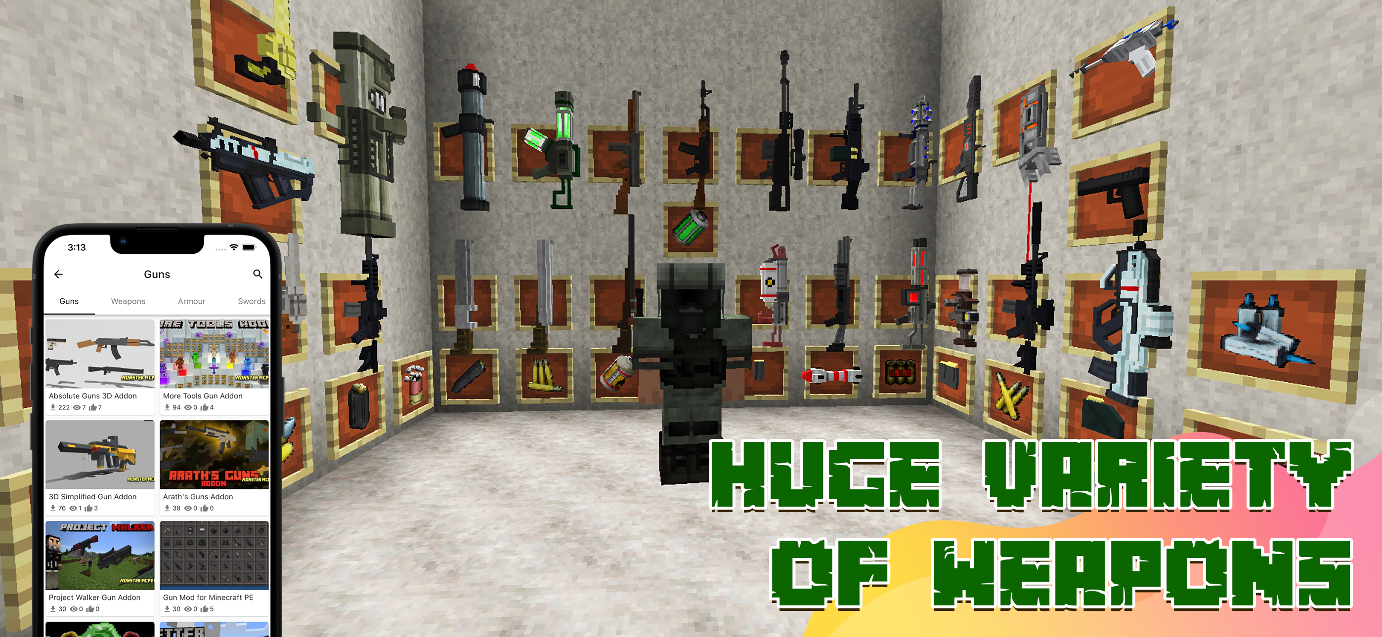 Addons & Skin for Minecraft PE