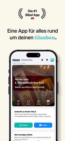 Amen - Bibel Chat iPhone screenshot 1
