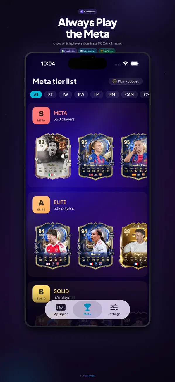 #2. FUT Evolution (iOS) Oleh: Omar Doucoure