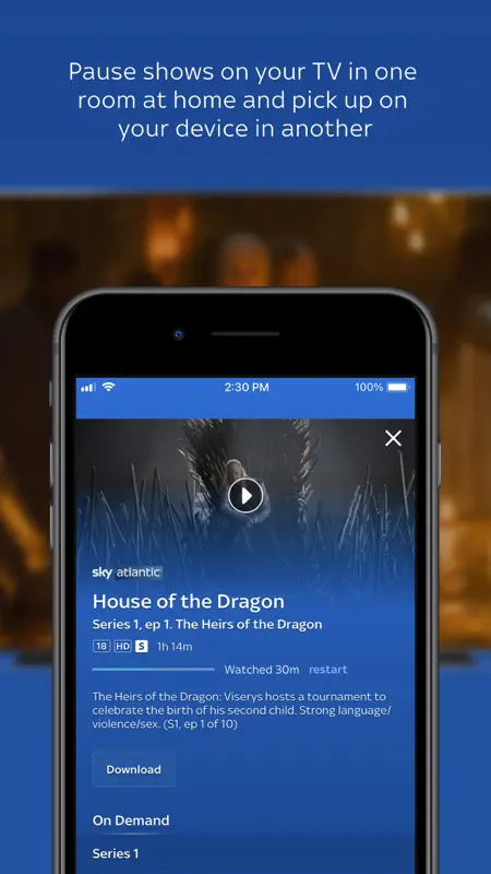 Sky Go (Q / +) screenshot 8 of 9