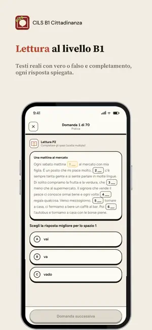 CILS B1 Cittadinanza: Italian screenshot 3