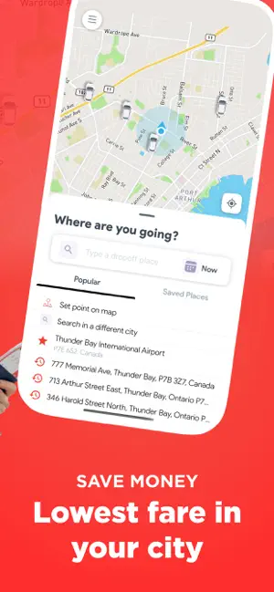 Uride Passenger iPhone screenshot 2