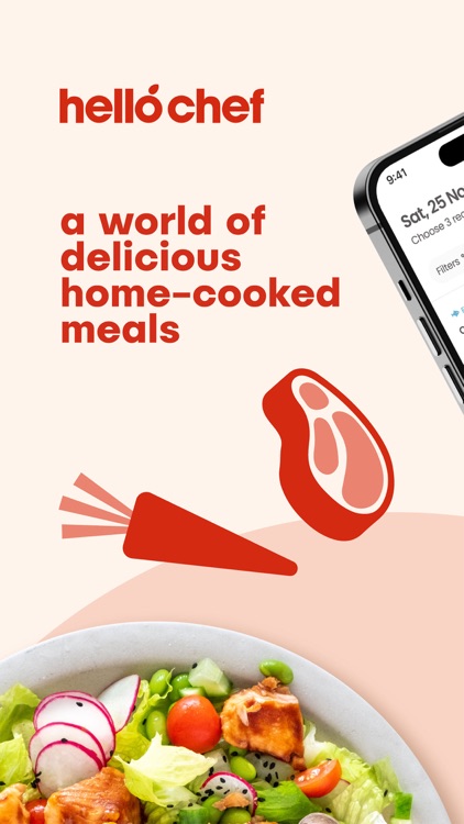 Hello Chef: Meal Kit & Recipes screenshot-0