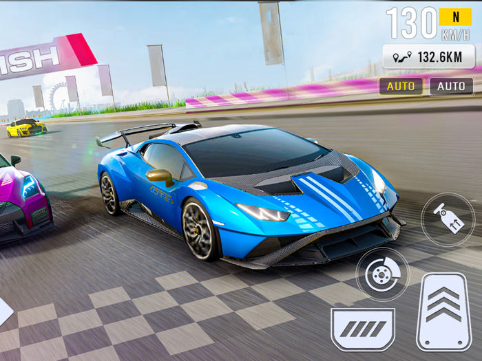 Schnelle Auto-Rennwagen Spiele