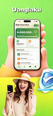 Uanglaku - Ride Log iPhone screenshot 1