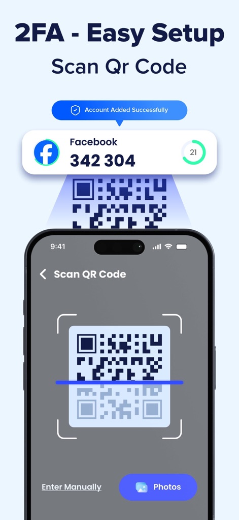 Authenticator App - 2FA Auth - Productivity App | MWM