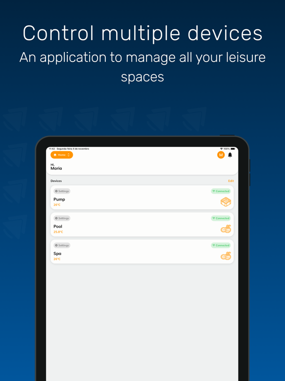 Tholz Smart Home iPad screenshot 6 - Lifestyle app