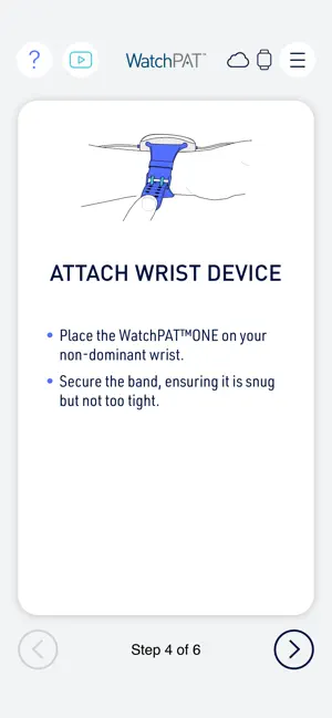 WatchPAT iPhone screenshot 6