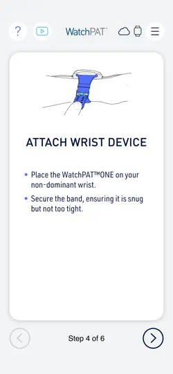 WatchPAT iPhone Screenshot 6