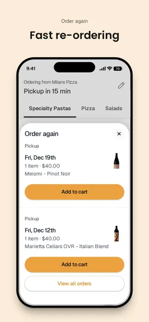 Milan's Wood Fired Pizza screenshot 4