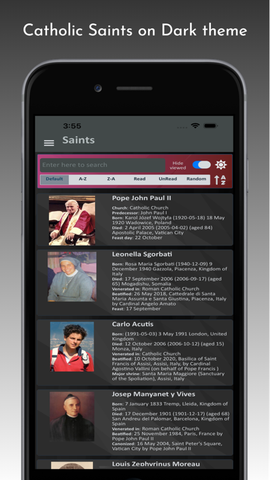 Catholic Saints & Blessed Screenshot