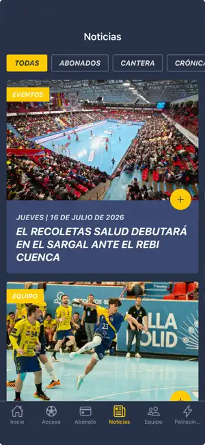 Atlético Valladolid screenshot 3
