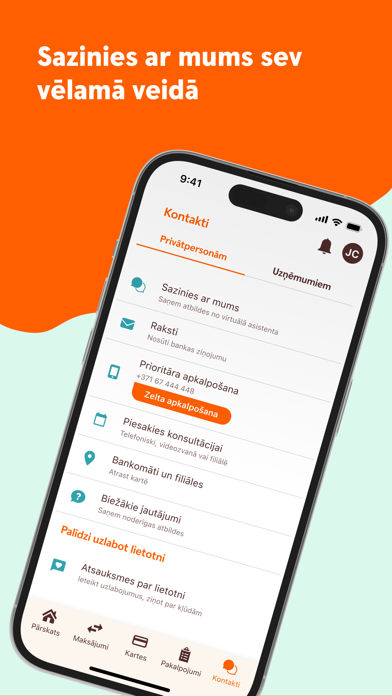 Swedbank Latvija Screenshot