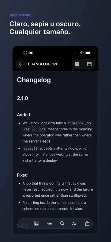 .md viewer & editor: NanoFile screenshot 9 of 10