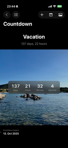 School Countdown - SummerBreak iPhone screenshot