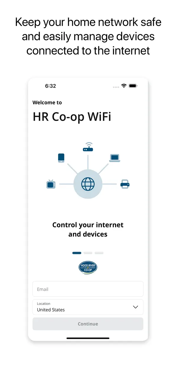 Screenshot #1 pour Hood River Co-op WiFi