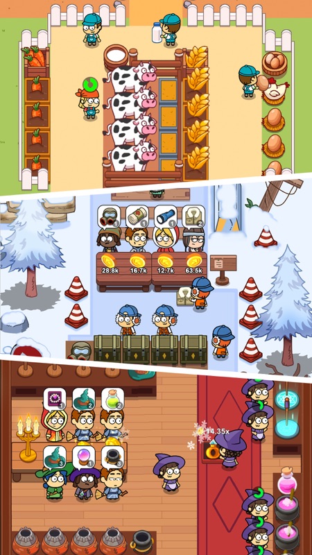 Idle Food Bar: Olivia & Oliver screenshot 6