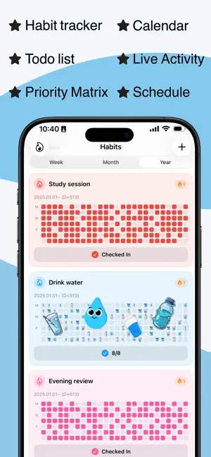 LockScreen Calendar Maker iPhone screenshot 3