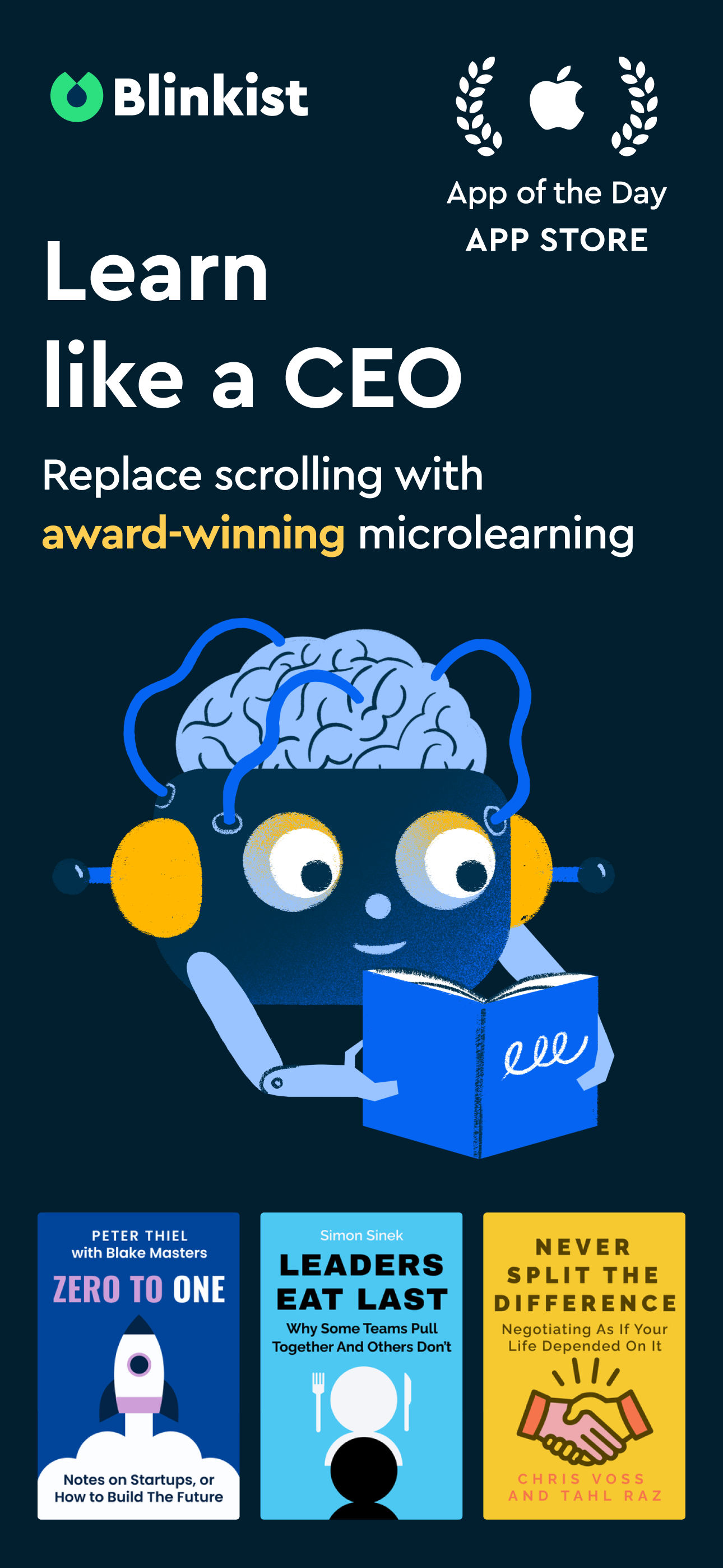 Blinkist: Book Summaries Daily