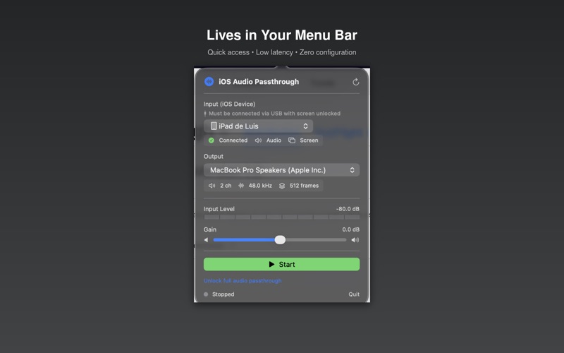 Device Audio Router screenshot