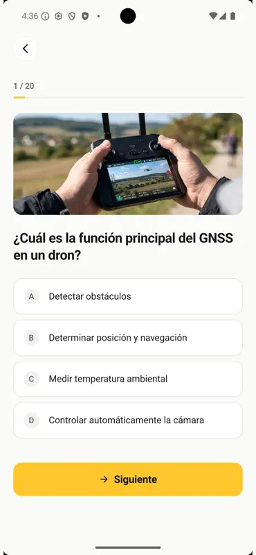 Test piloto dron A1/A3 A2 STS screenshot 3 of 8