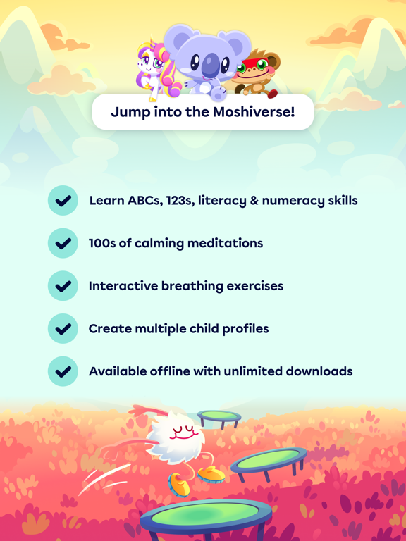 Moshi Kids: Sleep, Relax, Play iPad app afbeelding 9