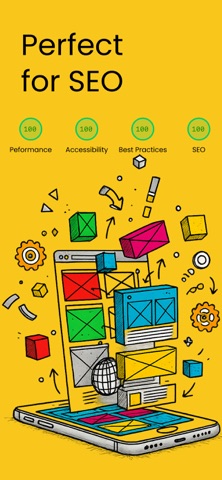 Siteify - Website Builder iPhone screenshot
