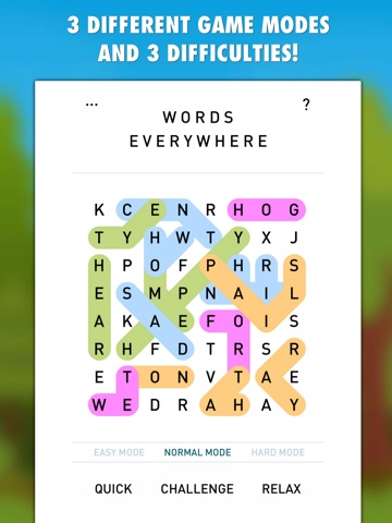 Words Everywhere iPad screenshot
