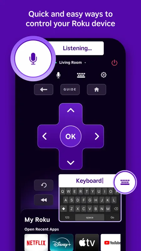 Roku Remote (Official) screenshot 2 of 10