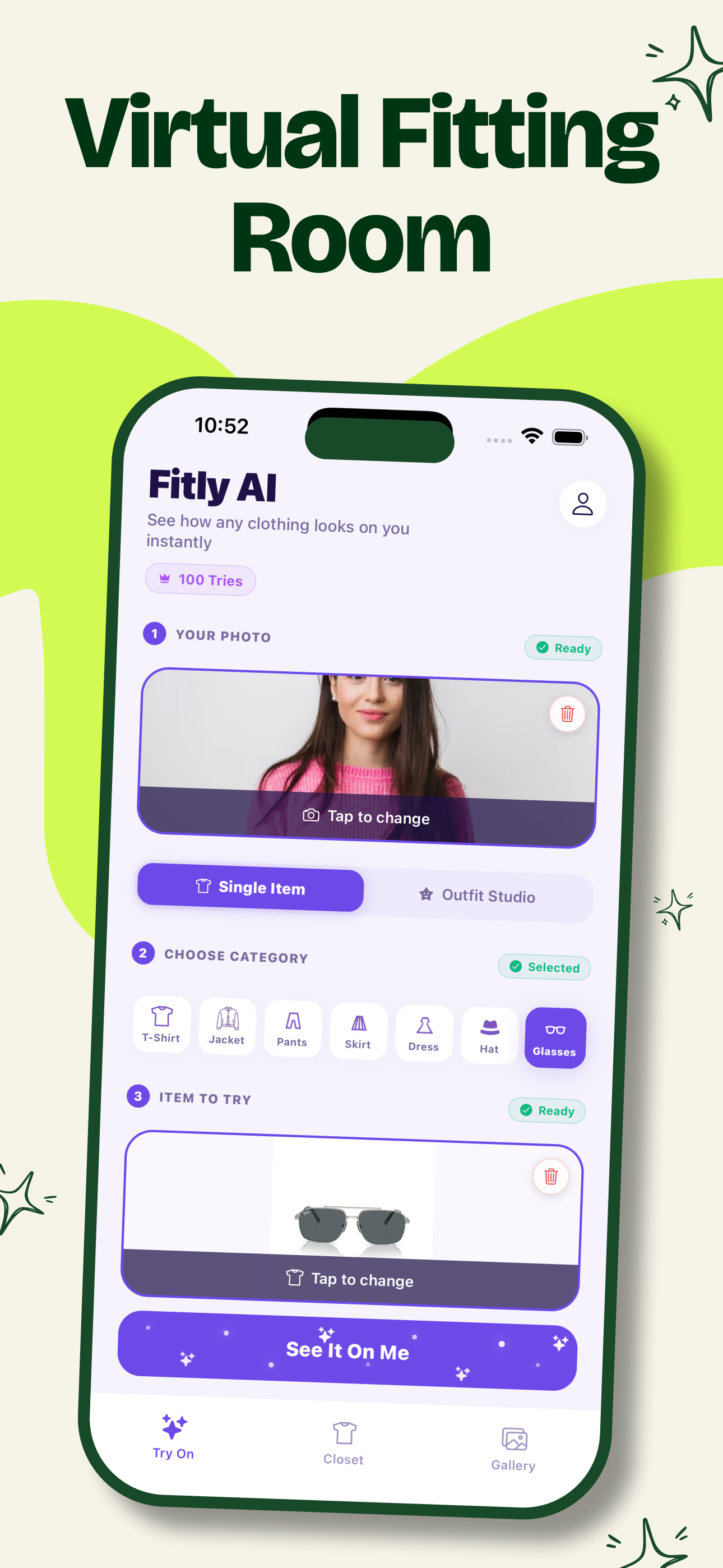 AI Clothes Editor: Fitly screenshot 2