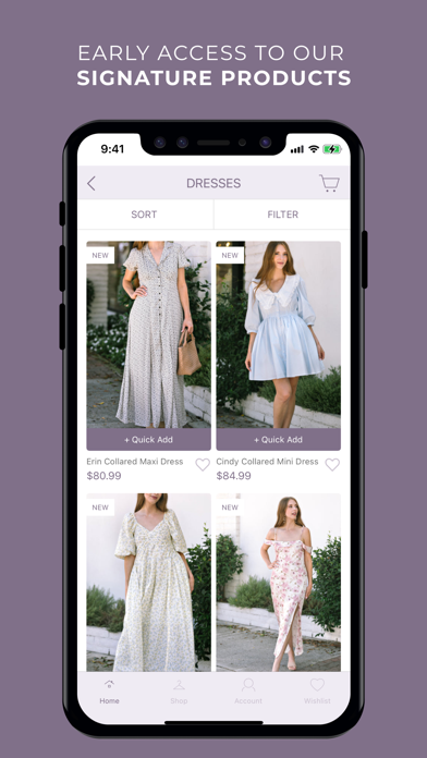 Morning Lavender App Screenshot