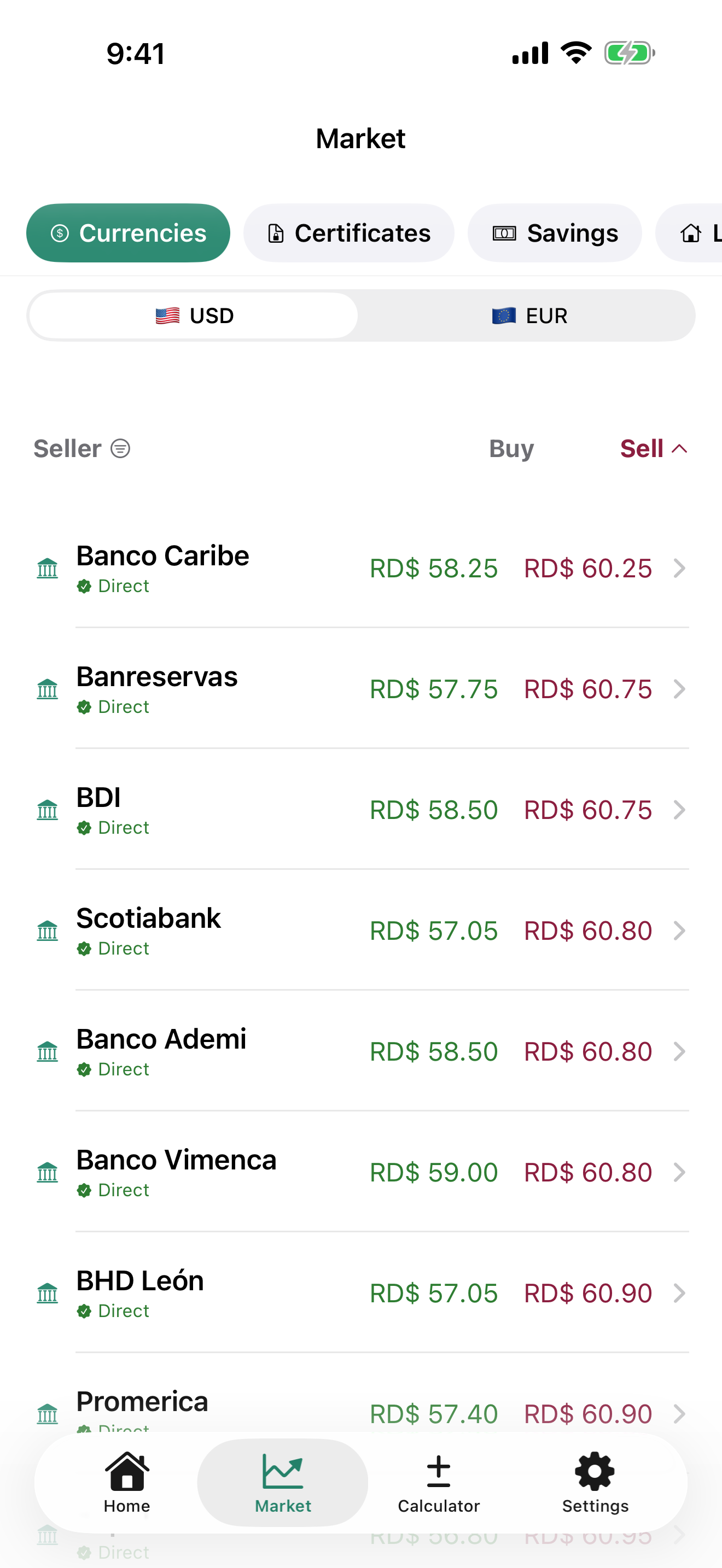 TuTasa — DR Exchange Rates screenshot 4