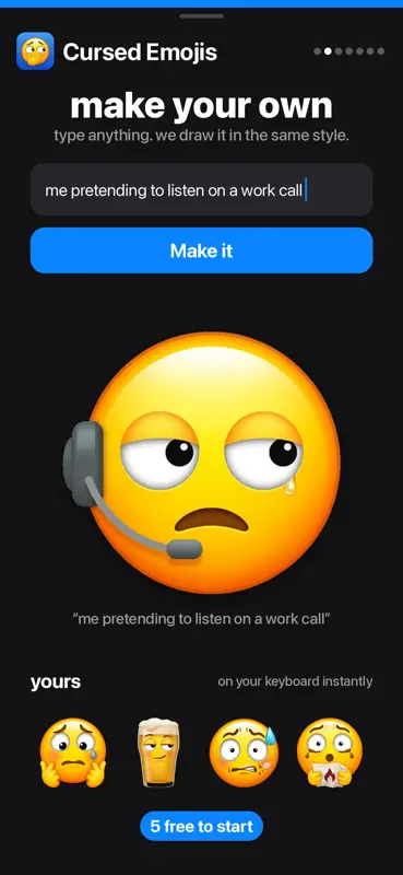 Cursed Emojis screenshot 2 of 7