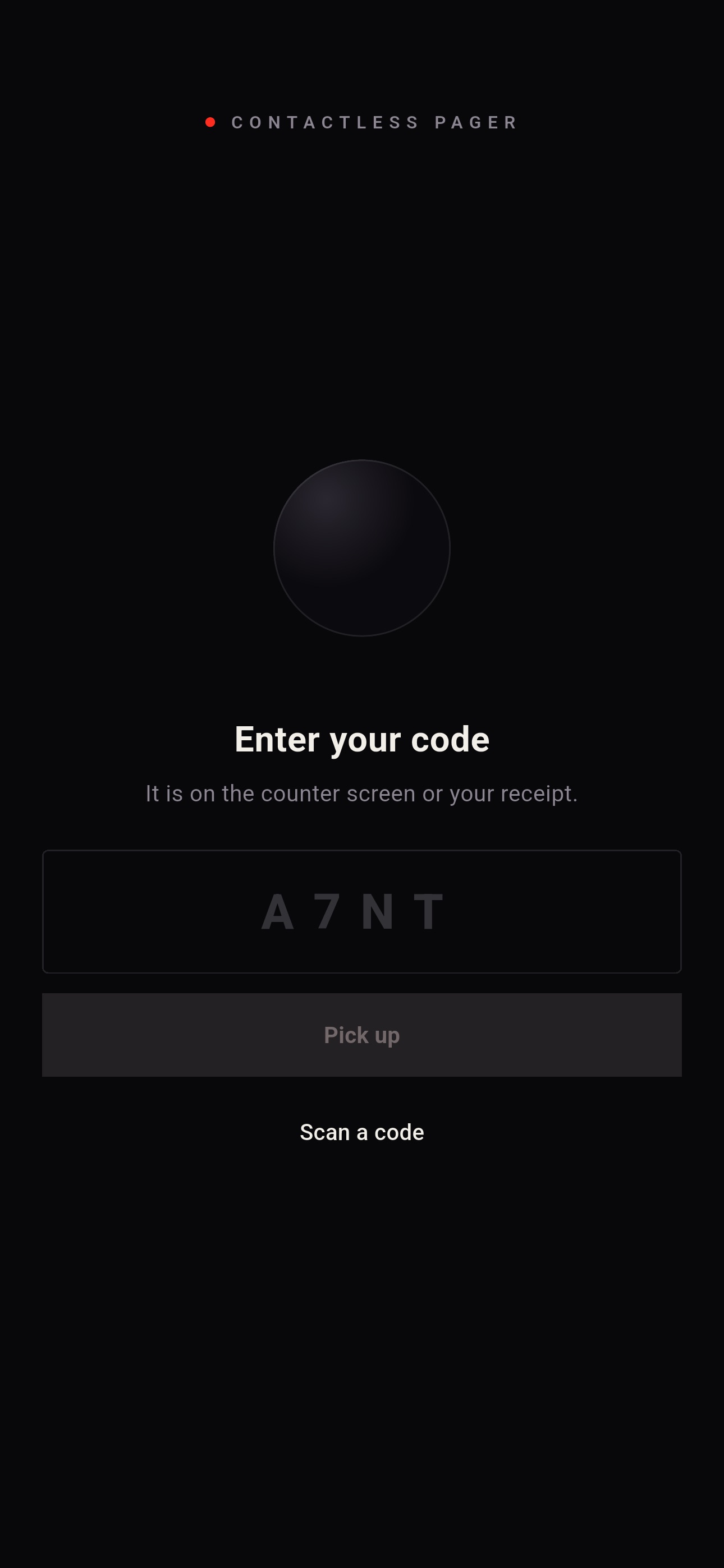 Screenshot 3 of Contactless Pager