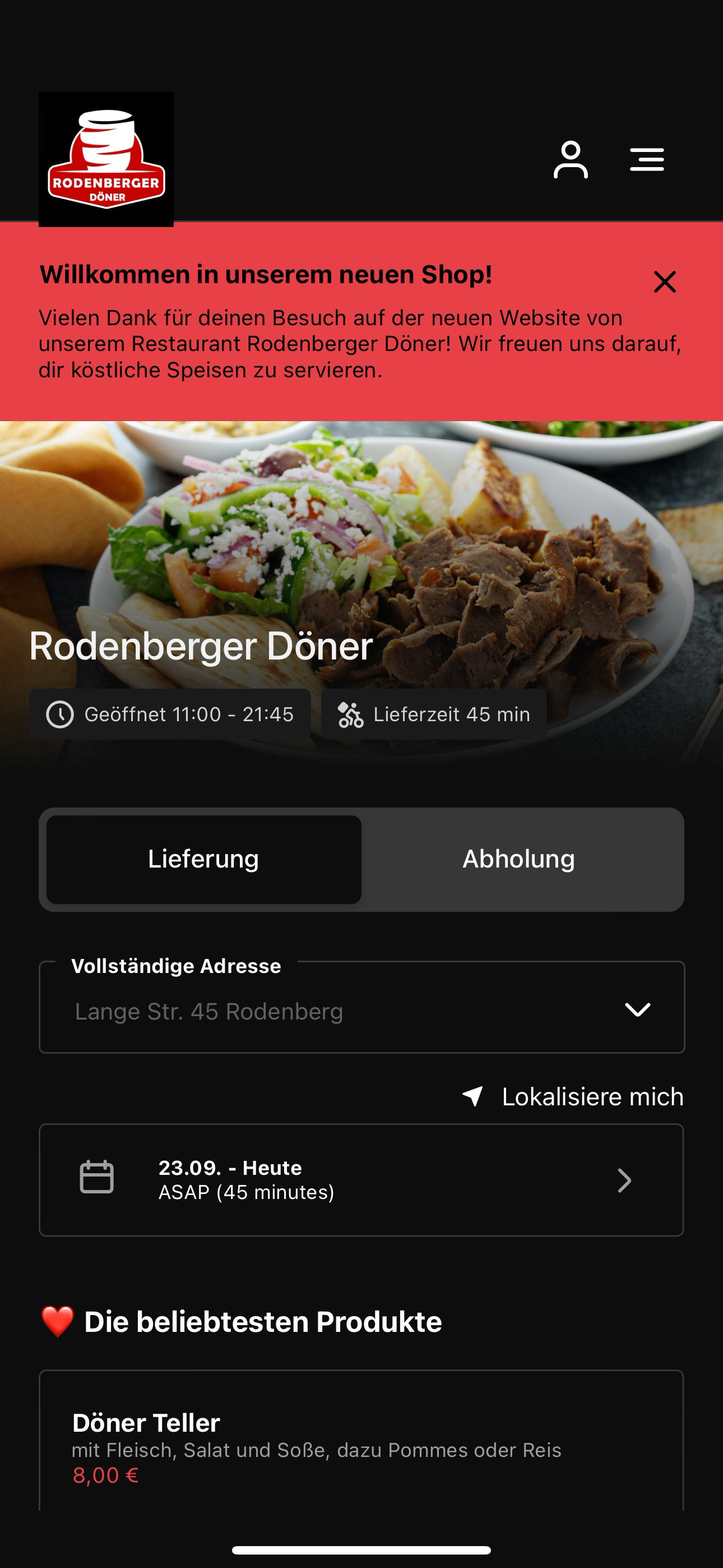 Rodenberger Döner screenshot 3
