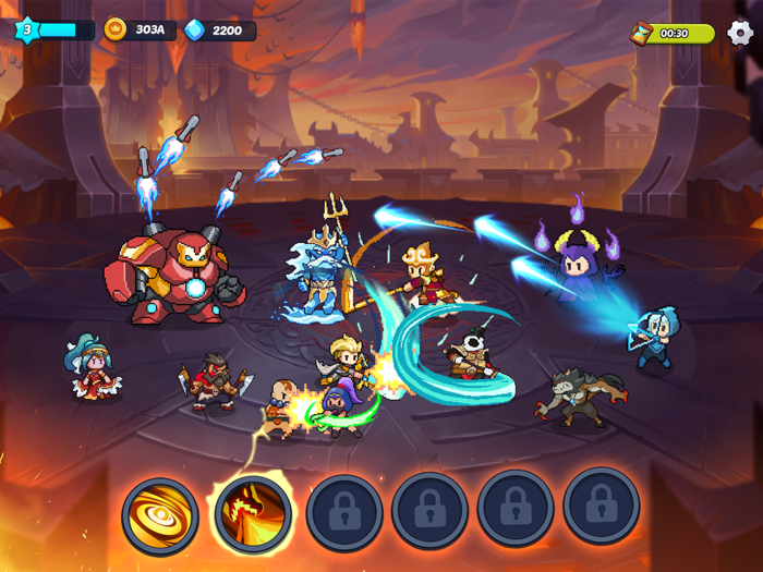 Pixel Squad War of Legends