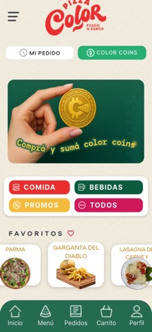 Pizza Color App iPhone screenshot 1