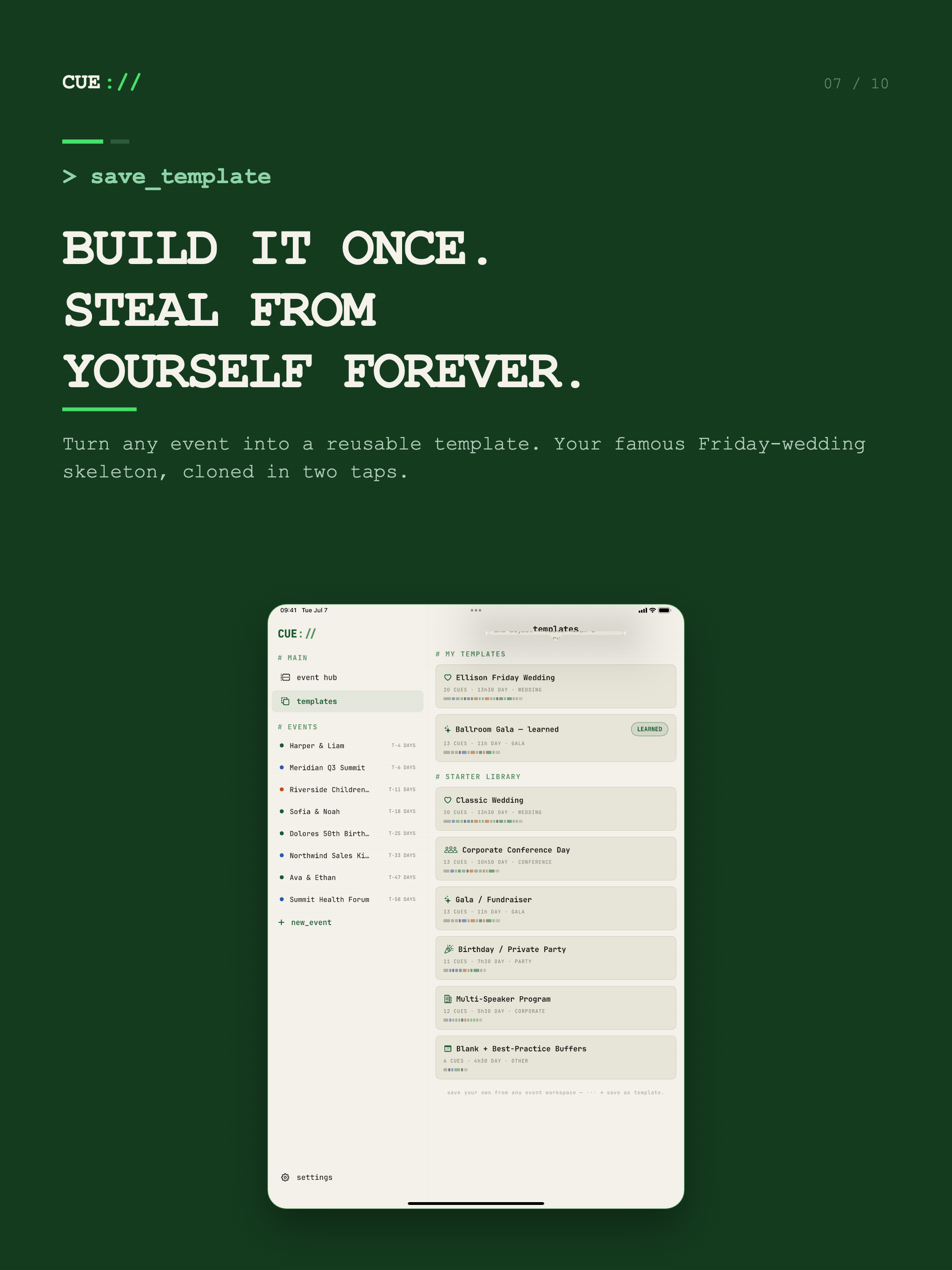 Run of Show Planner : CUE screenshot 17