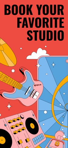 Jammed - Studio Booking iPhone screenshot
