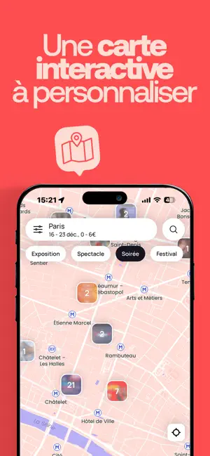 durevie: agenda sorties & news iPhone screenshot 5
