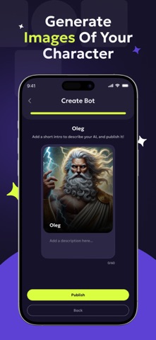 TalkMosaic - AI Character Chat screenshot