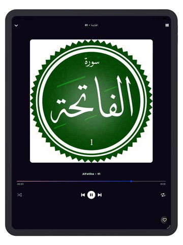 Hindi Quran MP3, Audio Offline iPad screenshot