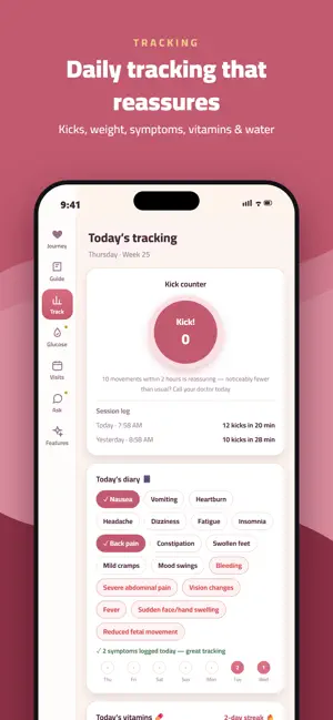 Janeen - Pregnancy Tracker screenshot 4