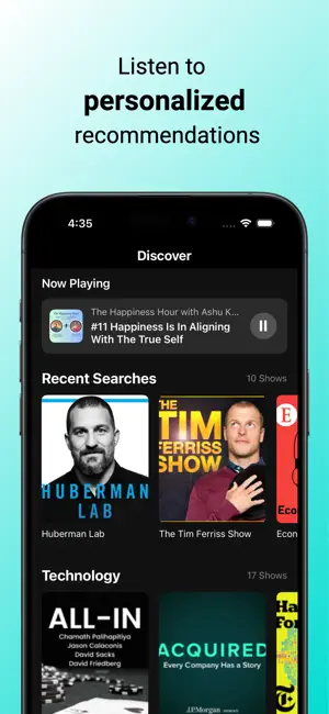 BriefMe: AI Podcast Player screenshot 3
