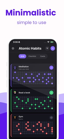 Atomic Habits & Goal Tracker Screenshot 2 of 6
