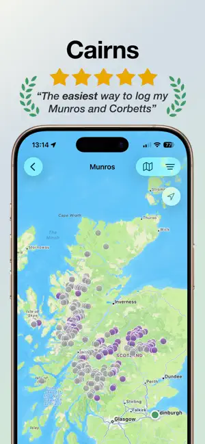 Cairns: UK Hill Lists screenshot 1