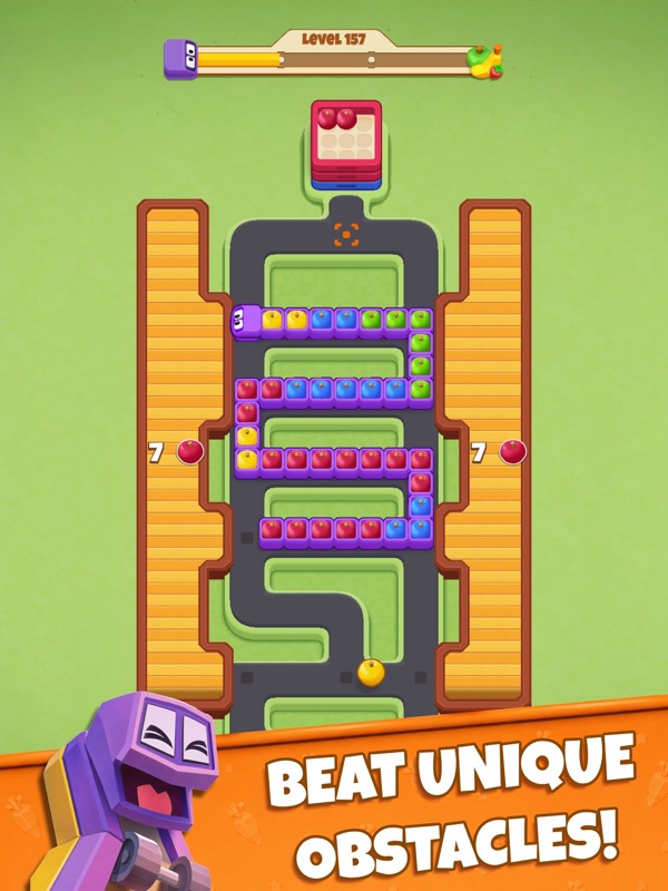 Snacky Dash: Food Maze Puzzle screenshot 8