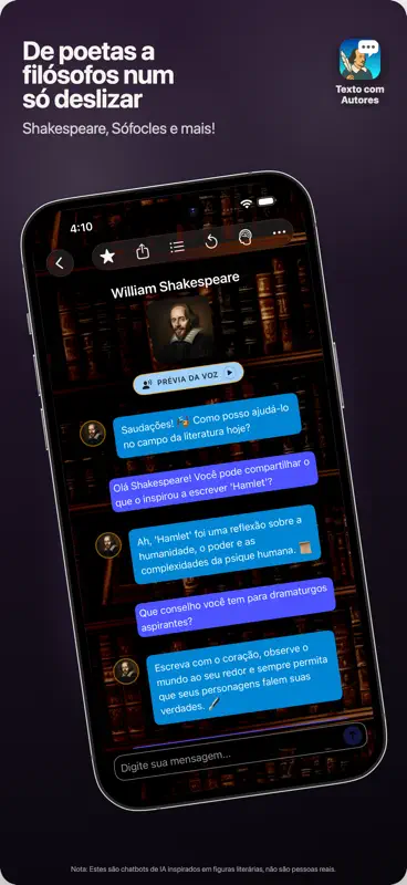 Texto os Autores screenshot 1 of 9