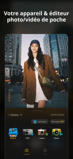Capture d'écran de Snap It-Appareil Rétro & Films sur iPhone 2