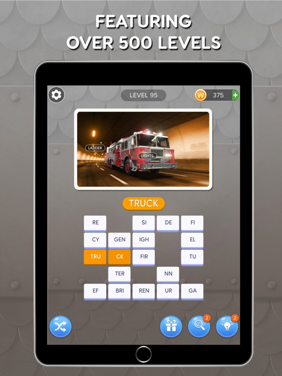 Pictoword - Word Scramble Pics iPad screenshot 4 - Games app